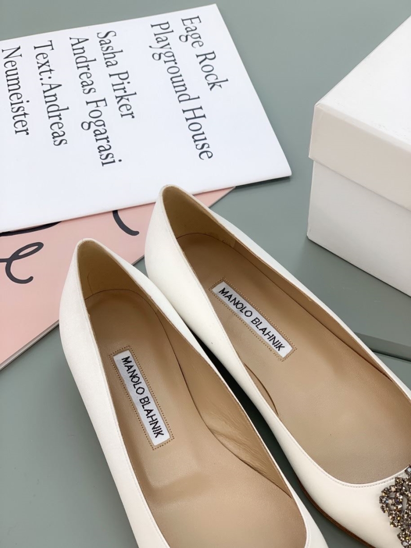 Manolo Blahnik flat shoes